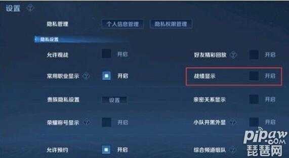 王者荣耀对战场数能不能隐藏 王者荣耀对战场数