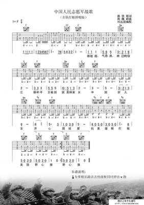  王者战歌吉他「王者战歌总谱」